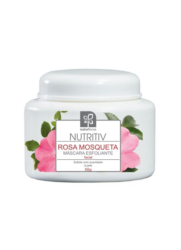 Máscara Esfoliante Facial Rosa Mosqueta 55 Gr Lar Lazer