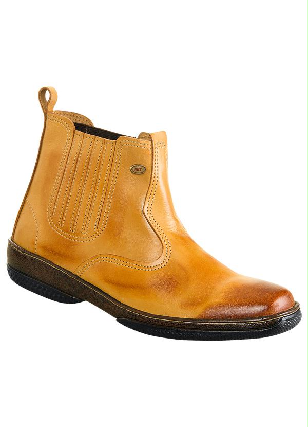 Bota Masculina Caramelo Queima De Estoque