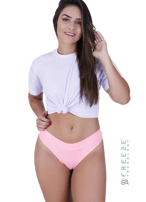 Calcinha Sport Microfibra Concept Lingerie Rosa Rosa Concept Lingerie