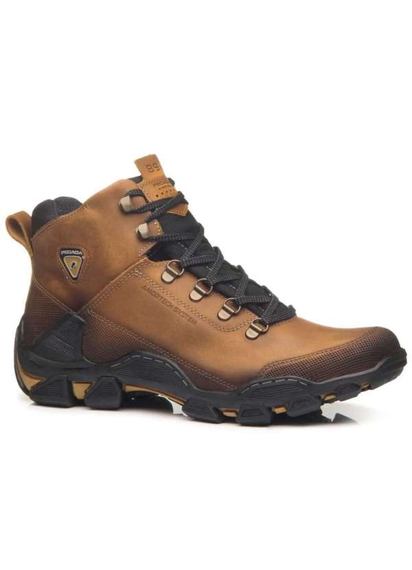 Bota Pegada Trekking Masculina Marrom Esporte Legal