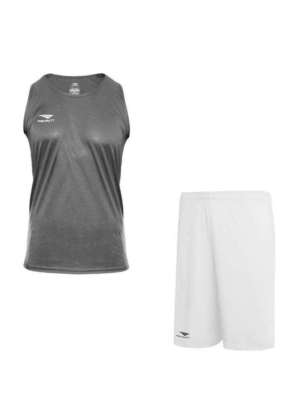 Kit Penalty X Regata E Cal O Masculino Cinza Esporte Legal