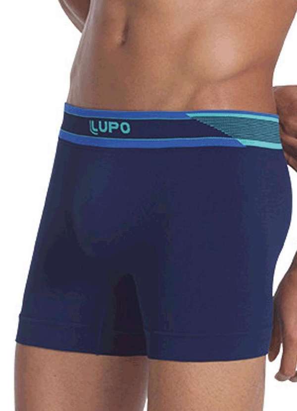 Cueca Boxer Lupo 766 006 2800 Marinho Meias Sao Jorge