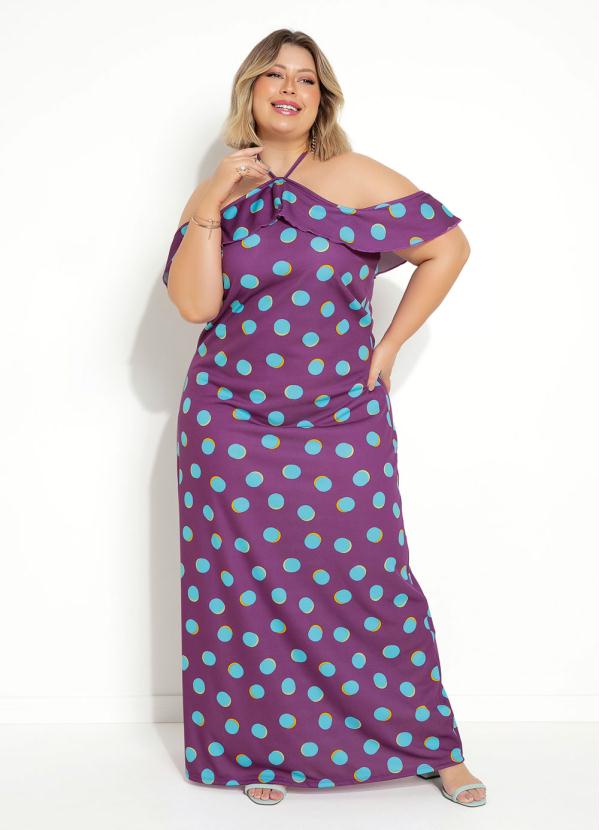 Vestido Po Pink Babadinhos Plus Size Marguerite