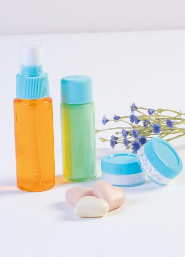 Lar e Lazer - Kit Viagem 4 Peças Colorido