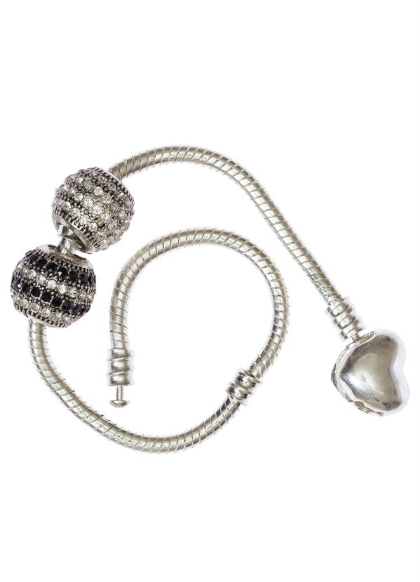 Mundo Lar - Kit Berloques com Strass Sortido 2 Peças 2