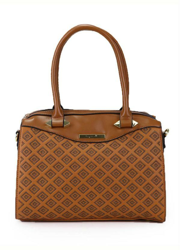Tropicalle - Bolsa Baú Tropicalle Caramelo