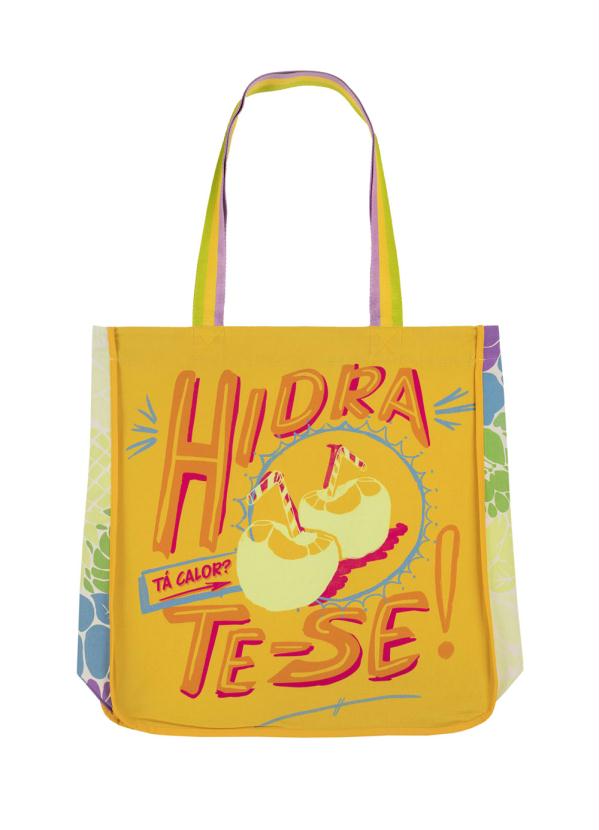 Farm Etc - Bolsa Maxi Hidrate-Se Estampada 3