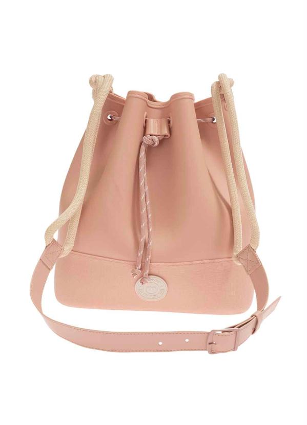 Moleca - Bolsa Moleca Rosa em Pvc 2