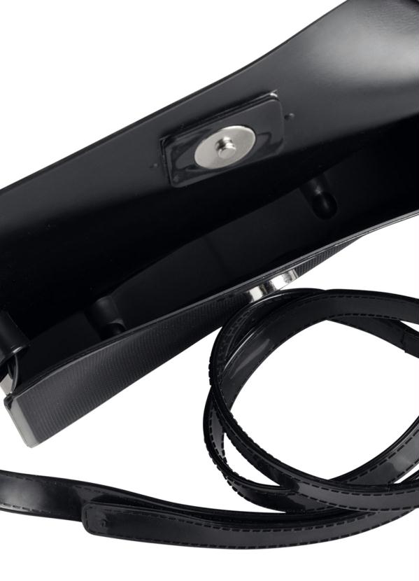 Queima Estoque - Bolsa Prática Preta com Alça Regulável 3