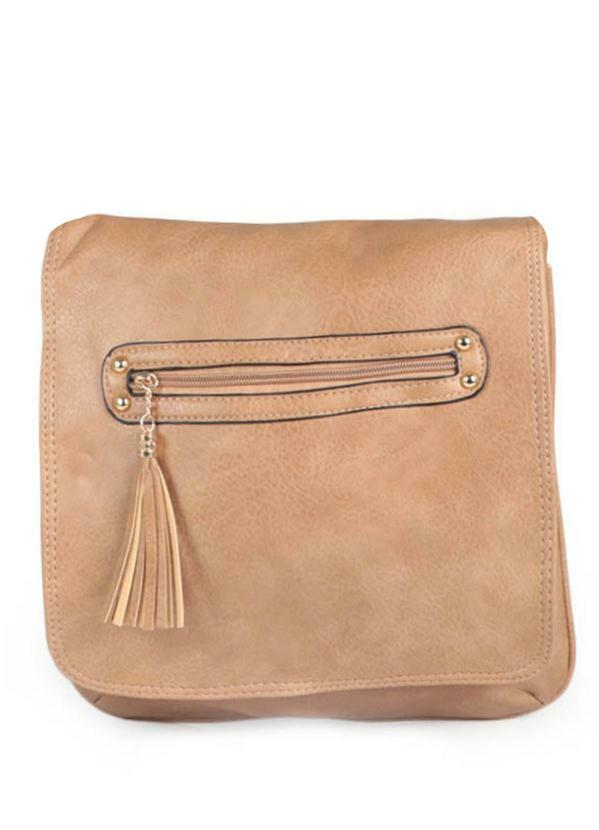 Baouluan - Bolsa Transversal Feminina Carteiro Preto