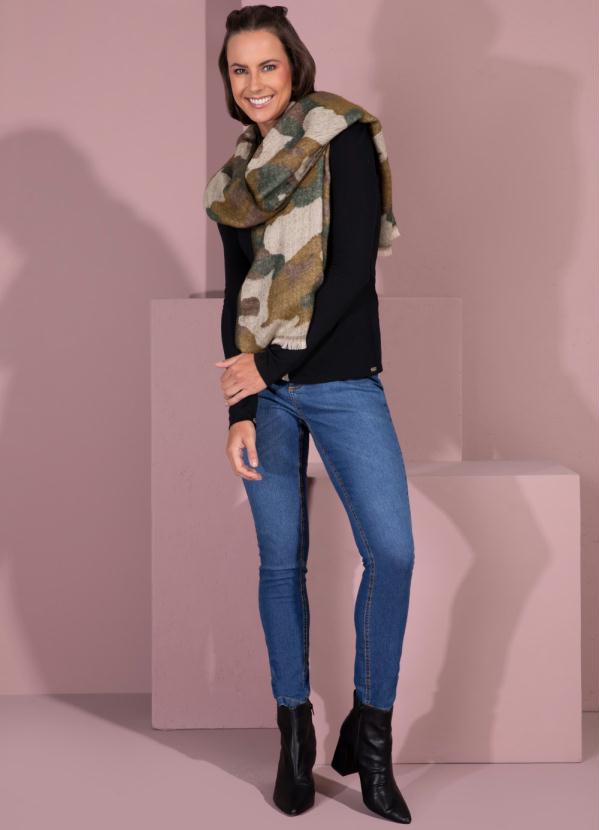 Quintess - Cachecol Camuflado Retangular 2