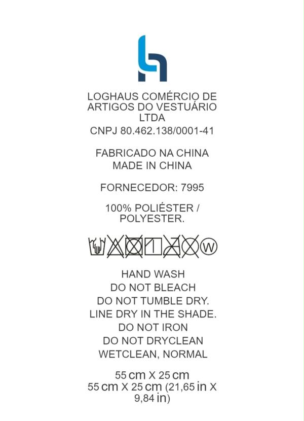 Quintess - Cachecol Gola Marrom em Tricô 3