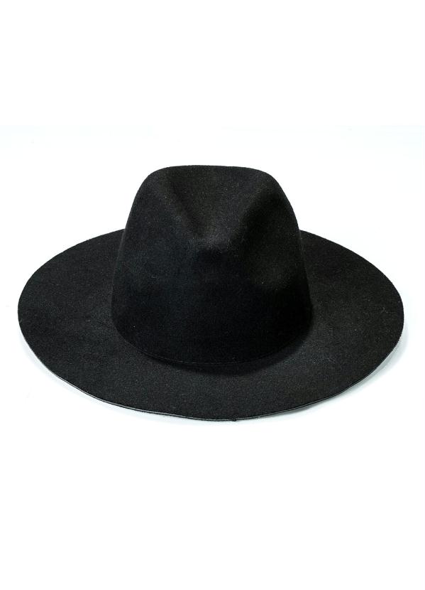 Quintess - Chapéu Preto Fedora Quintess