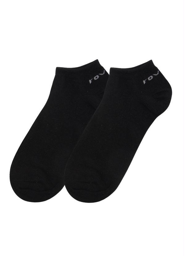 Rovitex - Meia Masculina Kit com 2 pares Preto