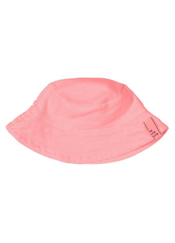 Gloss - Chapéu Infantil em Sarja Rosa