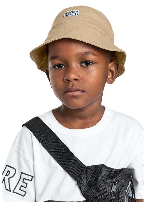 Quimby Chapeu Infantil em Tecido Bege