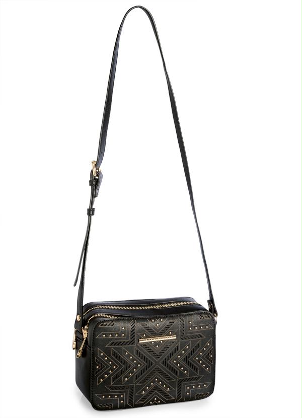 Ah - Bolsa Laser Cut Ana Hickmann Preta 2