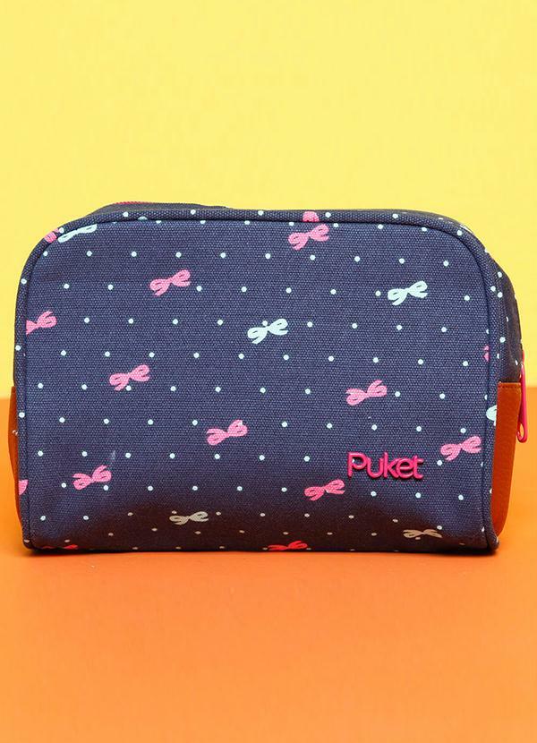 Puket - Necessaire Feminina Adulto Azul Puket