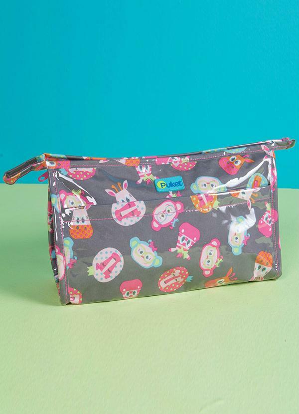 Puket - Necessaire Feminina Preta Puket