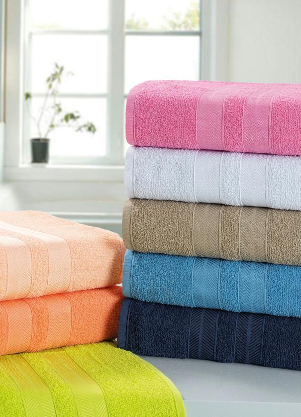 Lar e Lazer - Toalha de Rosto Bege 1 Peça 2