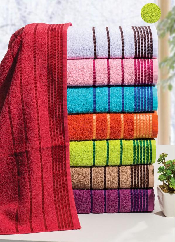 Lar e Lazer - Toalha de Rosto Verde 1 Peça