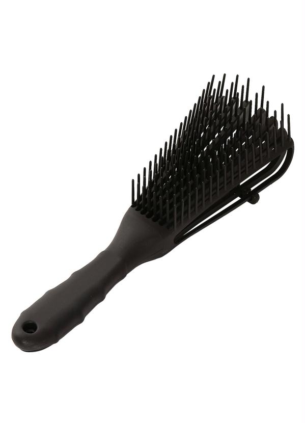 Lar e Lazer - Escova Polvo para Cabelos Cacheados e Crespos