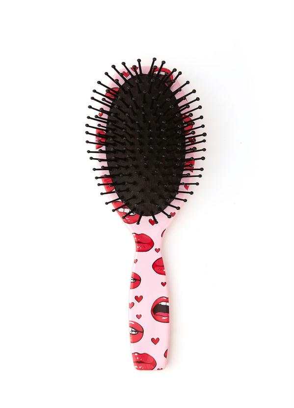 Lar e Lazer - Escova Oval em Plástico Estampada 1 Peça 4