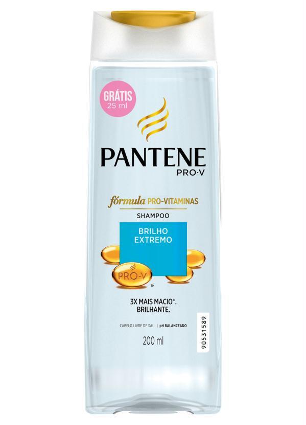 Pantene - Shampoo Pantene Brilho Extremo
