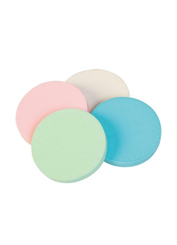 Lar e Lazer - Kit Esponjas para Make Sortidas 4 Peças