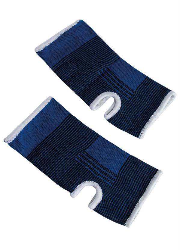 Lar e Lazer - Par de Tornozeleira Ortopédica Azul 2 Peças