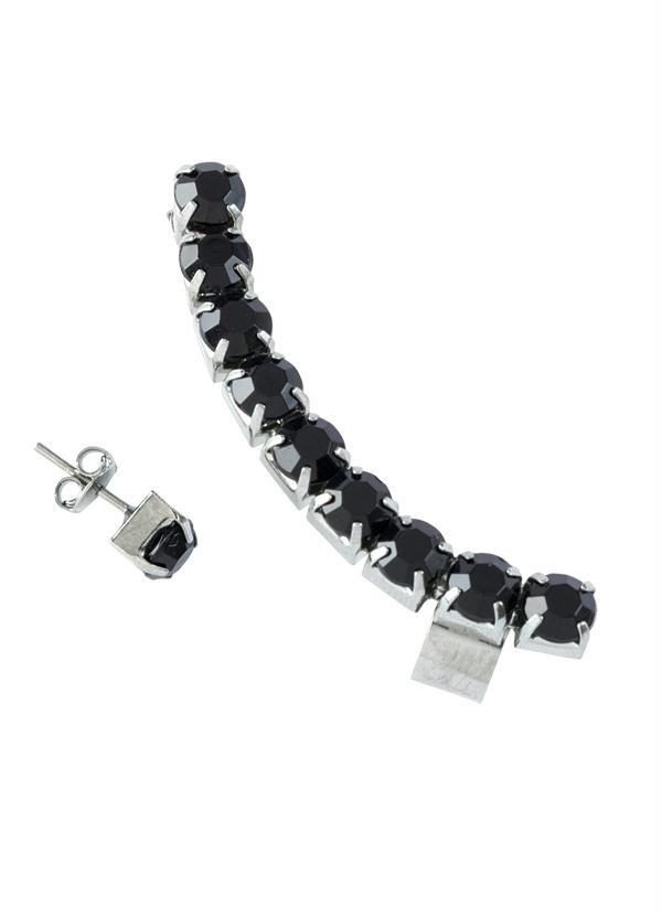 Moda Pop - Brinco Ear Cuff Prata