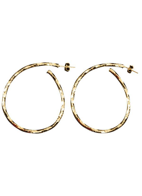 Moda Pop - Brincos Assimétricos Folheados a Ouro