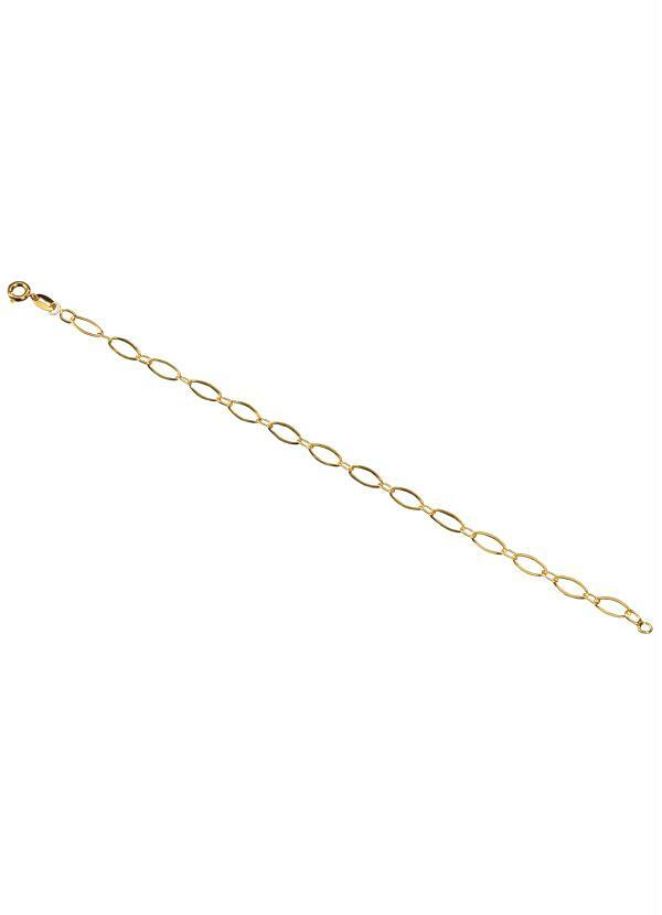 Moda Pop - Pulseira de Argola Folheada a Ouro