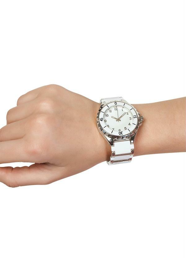 Moda Pop - Relógio Feminino Branco 2