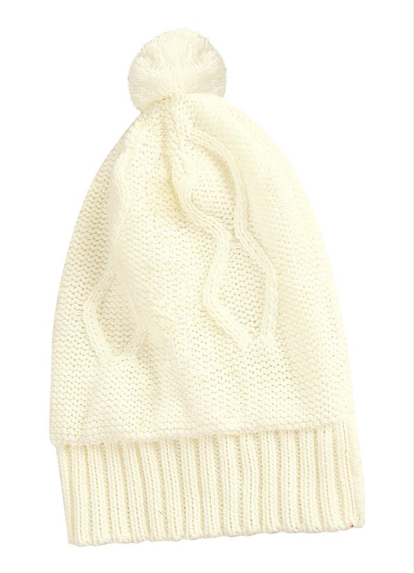 Quintess - Gorro com Pompom Marfim 2