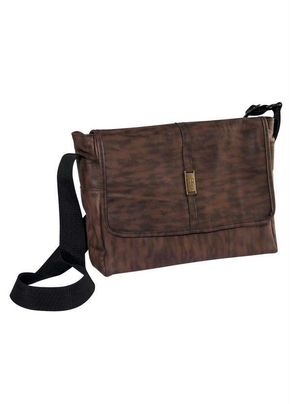Outlet - Bolsa Carteiro Marrom