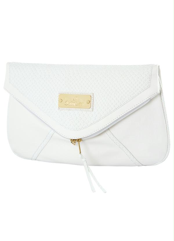 Quintess - Bolsa Clutch Branca 2