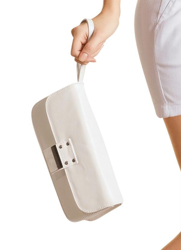 Outlet - Bolsa de Mão Branca