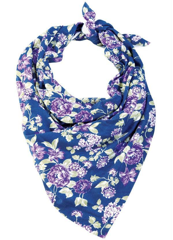 Quintess - Lenço Floral Estampado
