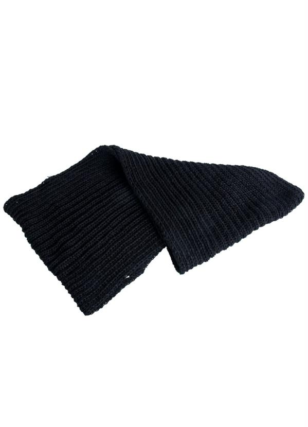 Marguerite - Gola em Lã Preta Marguerite Plus Size 2