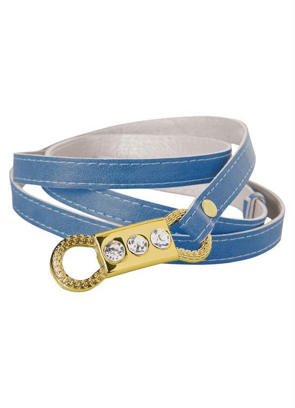 Marguerite - Cinto Azul Plus Size 2