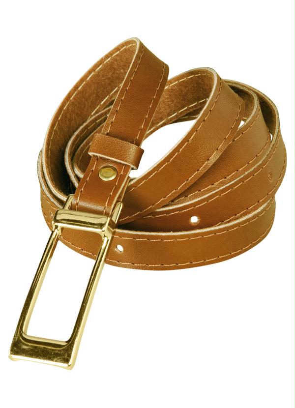 Quintess - Cinto Fino Camelo 2