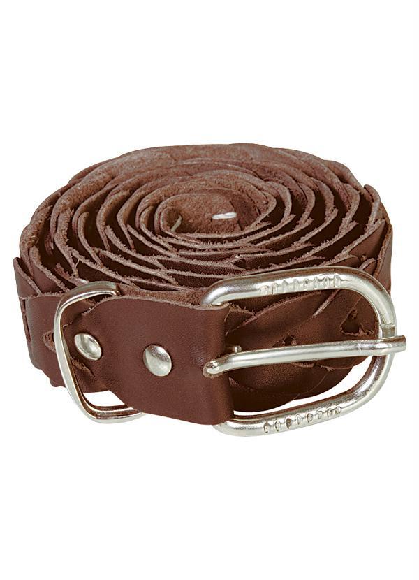 Moda Pop - Cinto Modelo Tresse Marrom