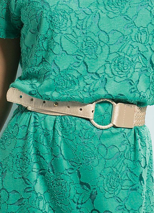 Quintess - Cinto Tressê Champagne