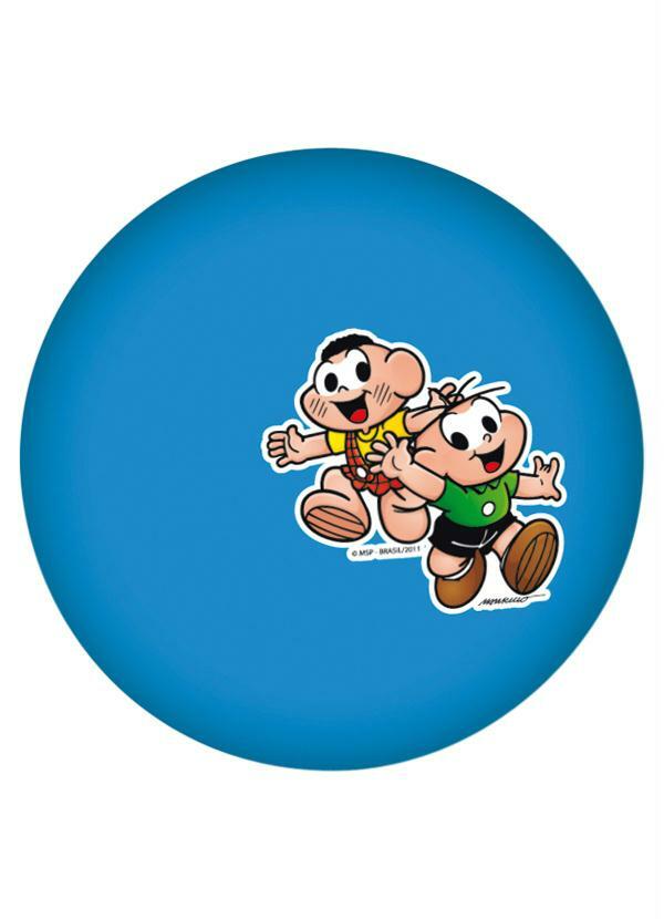 Lar e Lazer - Bola em Vinil Cebolinha Azul