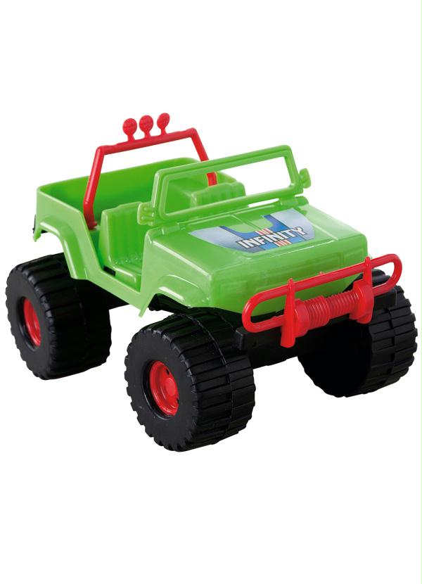 Lar e Lazer - Jeep de Plástico com Rodas Grandes