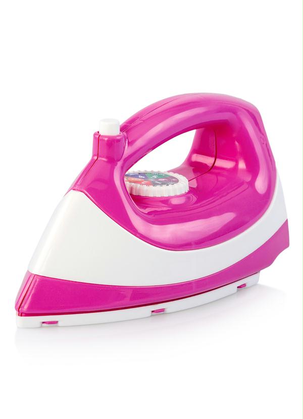 Lar e Lazer - Ferro de Passar de Brinquedo Rosa