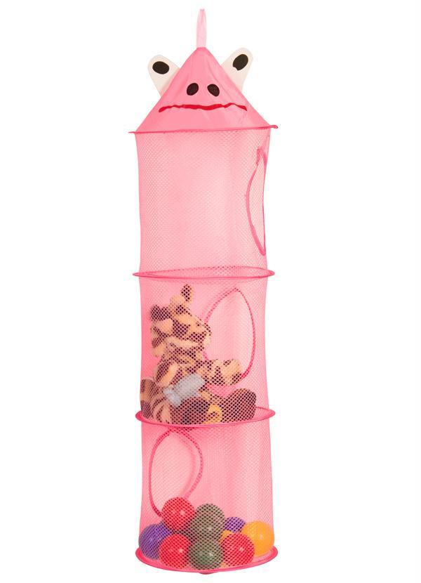Lar e Lazer - Organizador de Brinquedos Rosa