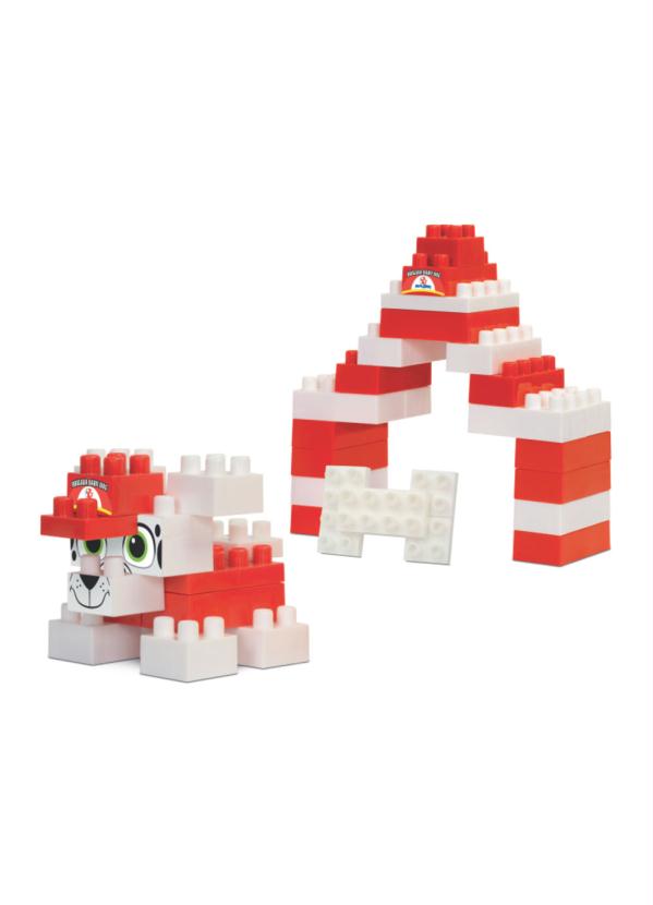 Mercotoys - Brinquedo Baby Dog Blocos 48 Peças 3