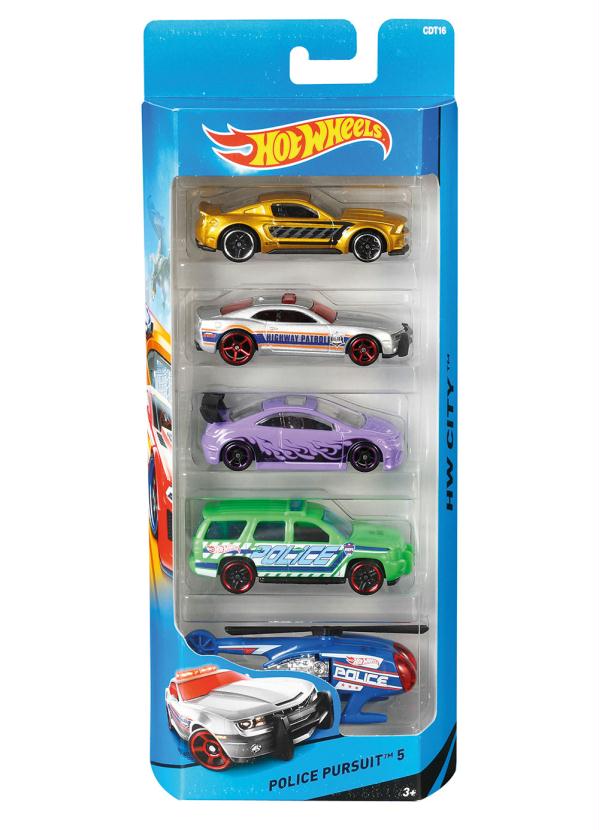 Lar e Lazer - Kit 5 Carros Hotwheels
